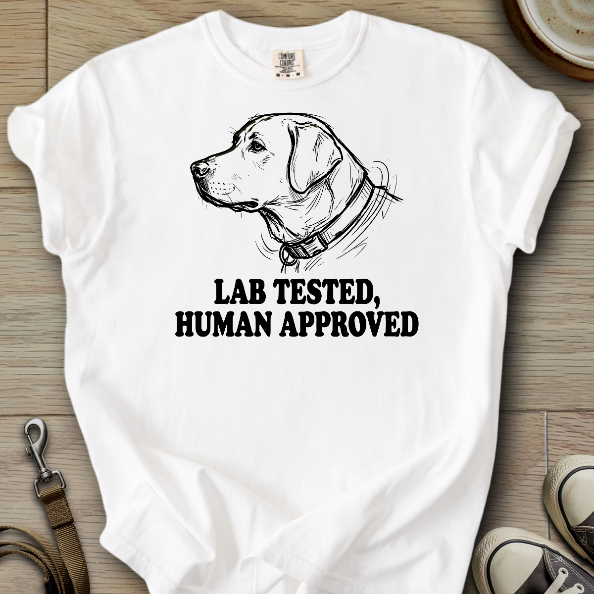 Lab Tested, Human Approved - Labrador T-Shirt