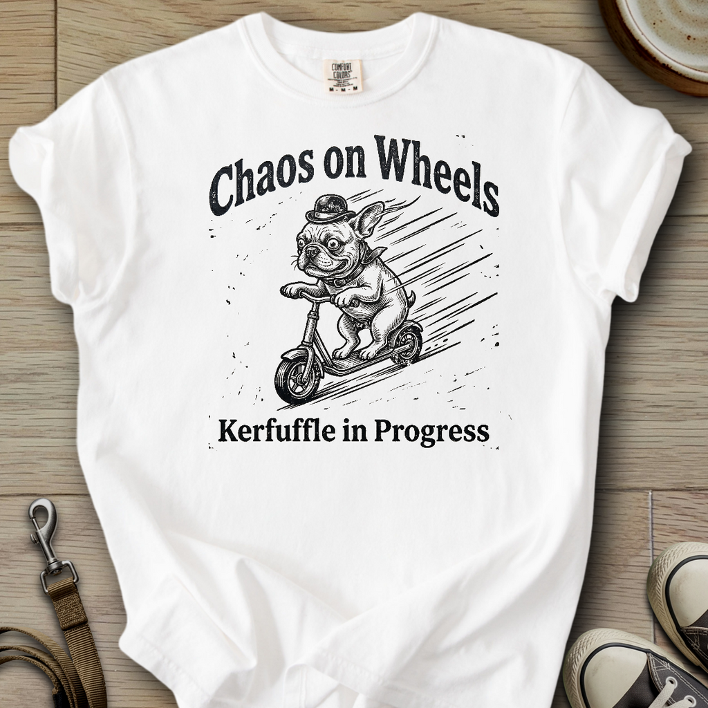 Chaos on Wheels - Frenchie T-Shirt