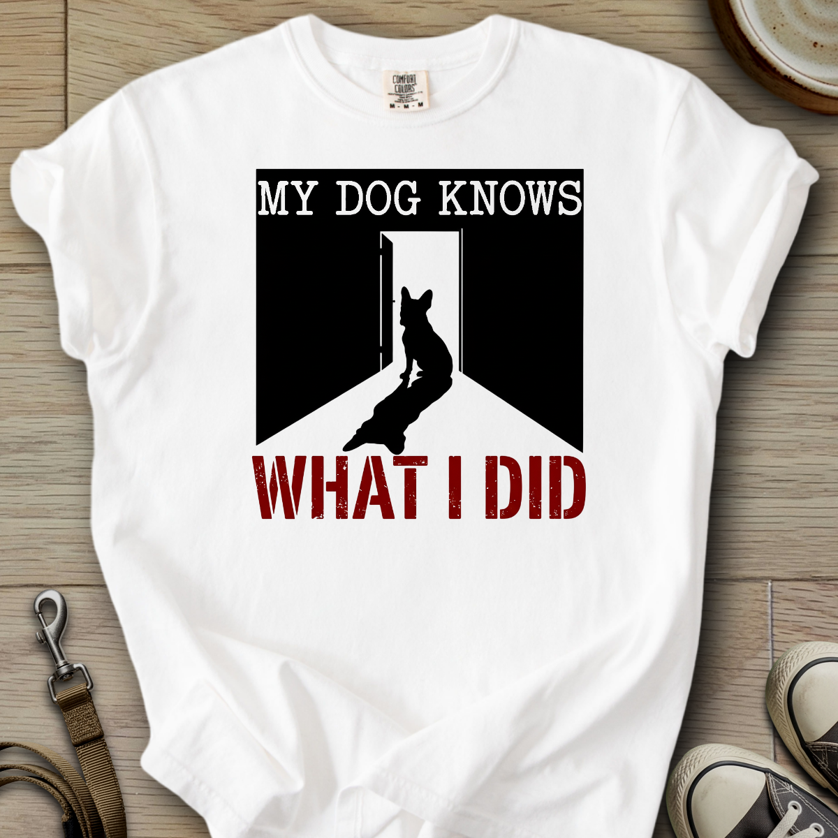 My Dog Knows - Corgi T-Shirt