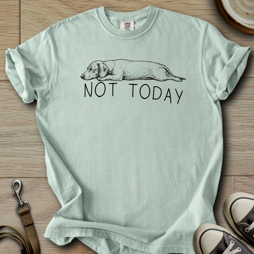 Not Today - Doxie T-Shirt