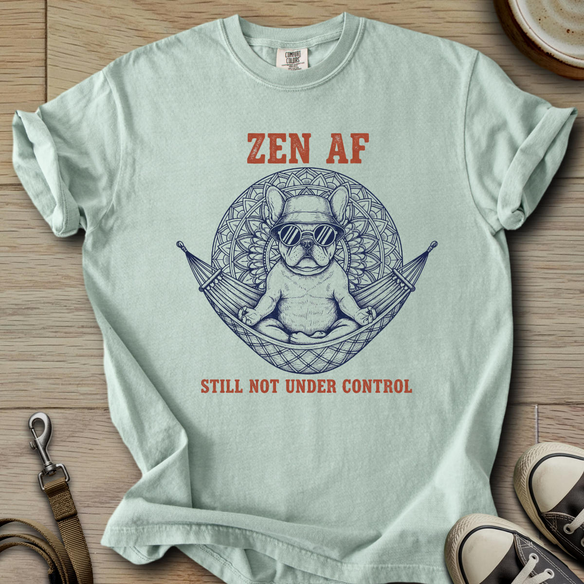 Still not under Control - Frenchie T-Shirt
