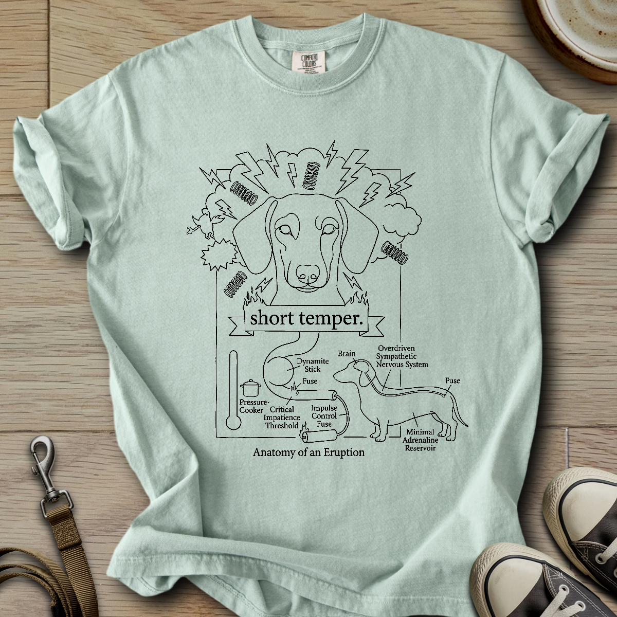 Short Temper - Doxie T-Shirt