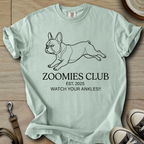 Zoomies Club - Frenchie T-Shirt