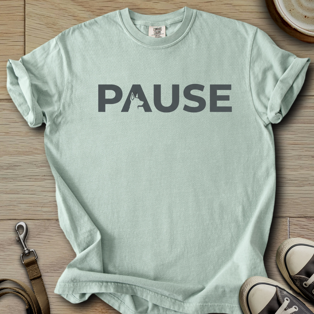 Pause - Dog T-Shirt