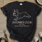Zoomies Club - Frenchie T-Shirt