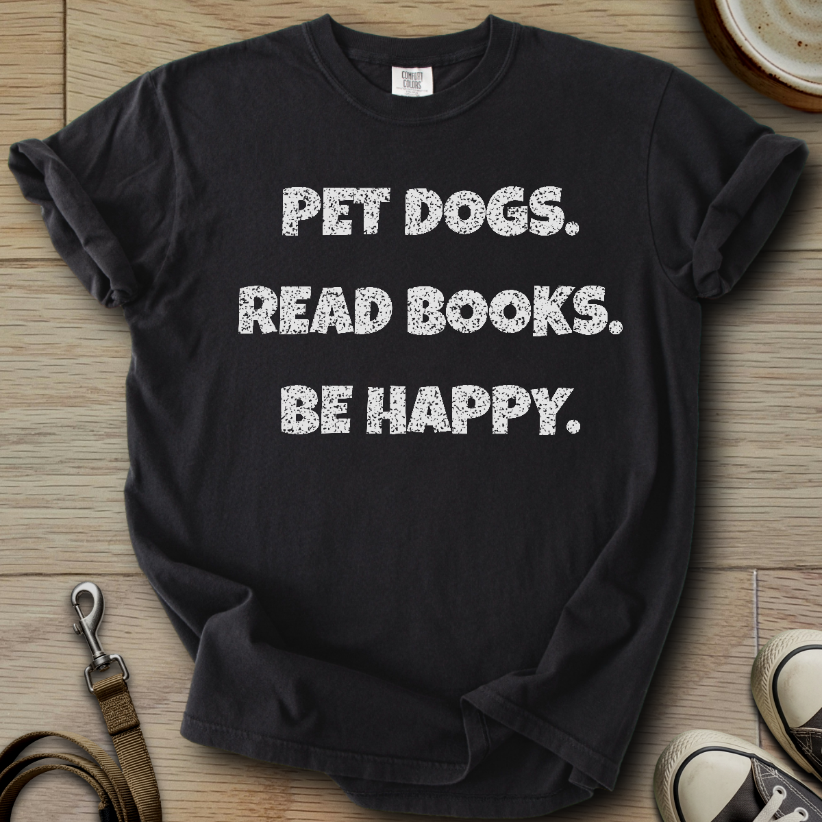Pet Dogs Read Books T-Shirt