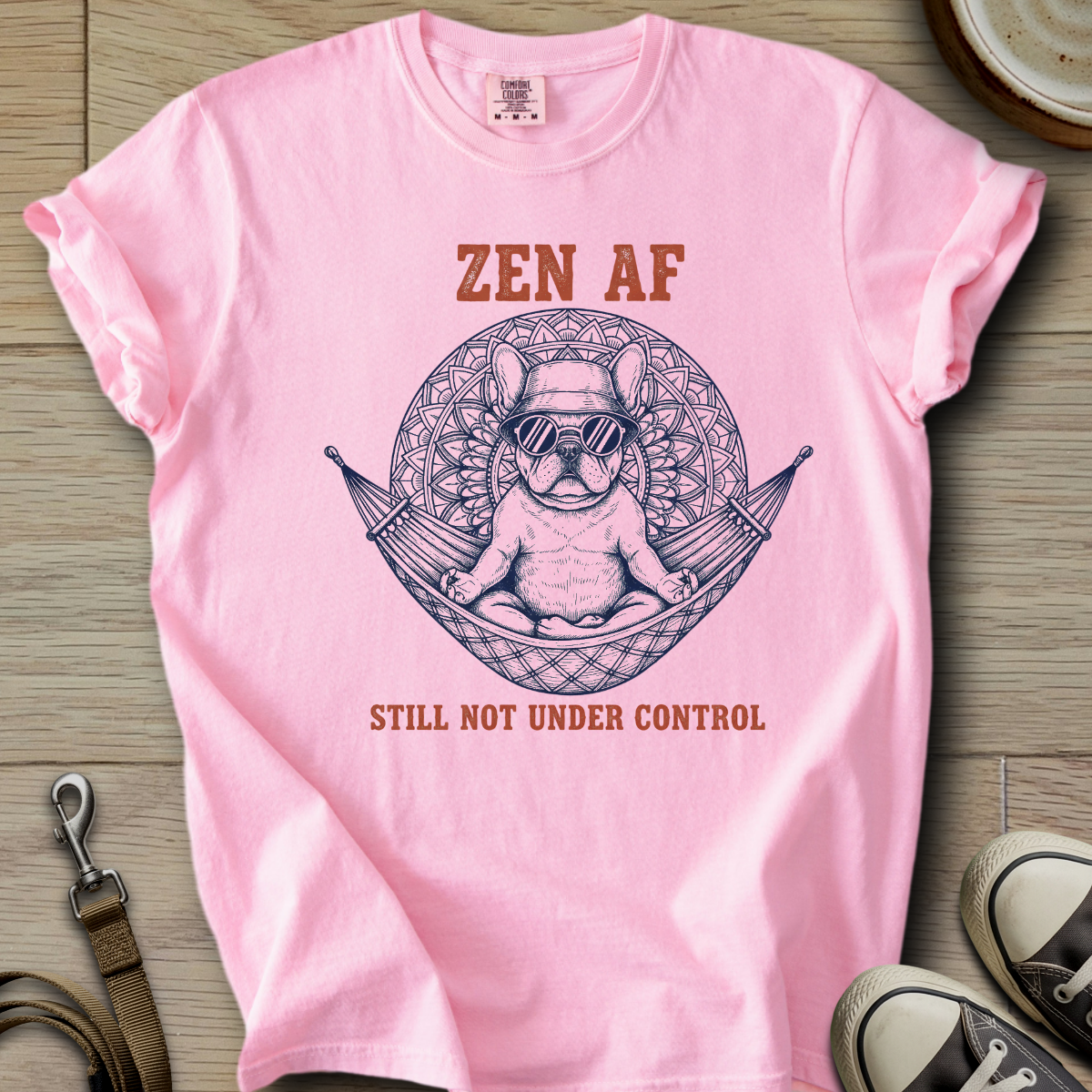 Still not under Control - Frenchie T-Shirt
