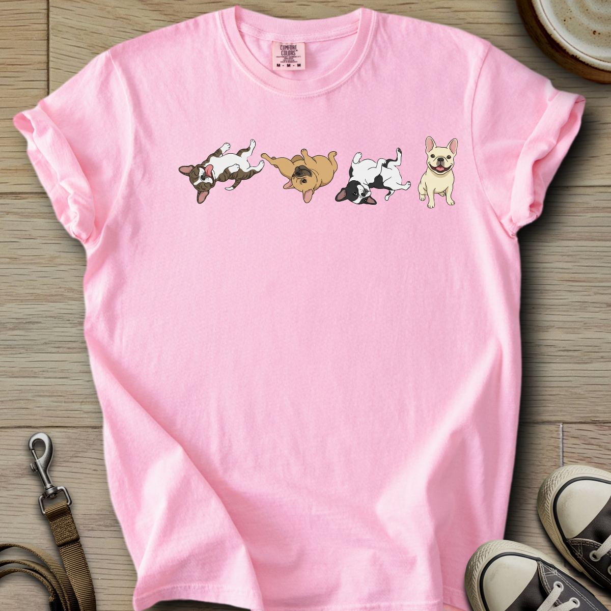 Frenchie rolling T-Shirt
