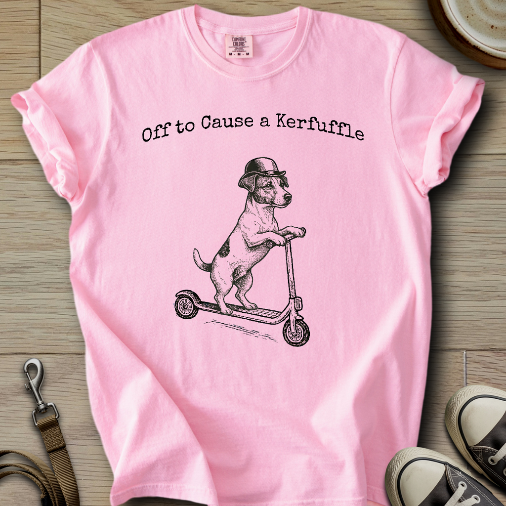 Off to Cause a Kerfuffle - Parson T-Shirt