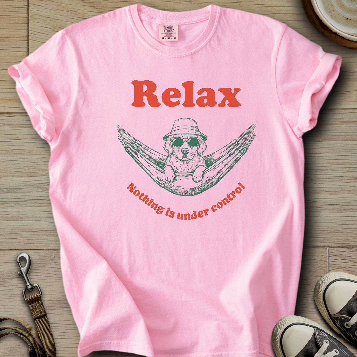 Nothing is Under Control - Golden T-Shirt