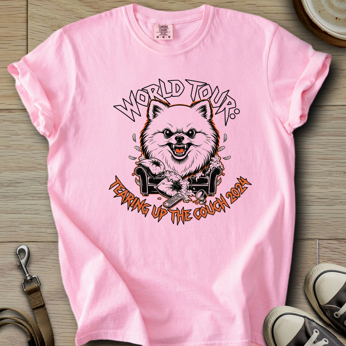 Tearing Up Couch - Dog T-Shirt