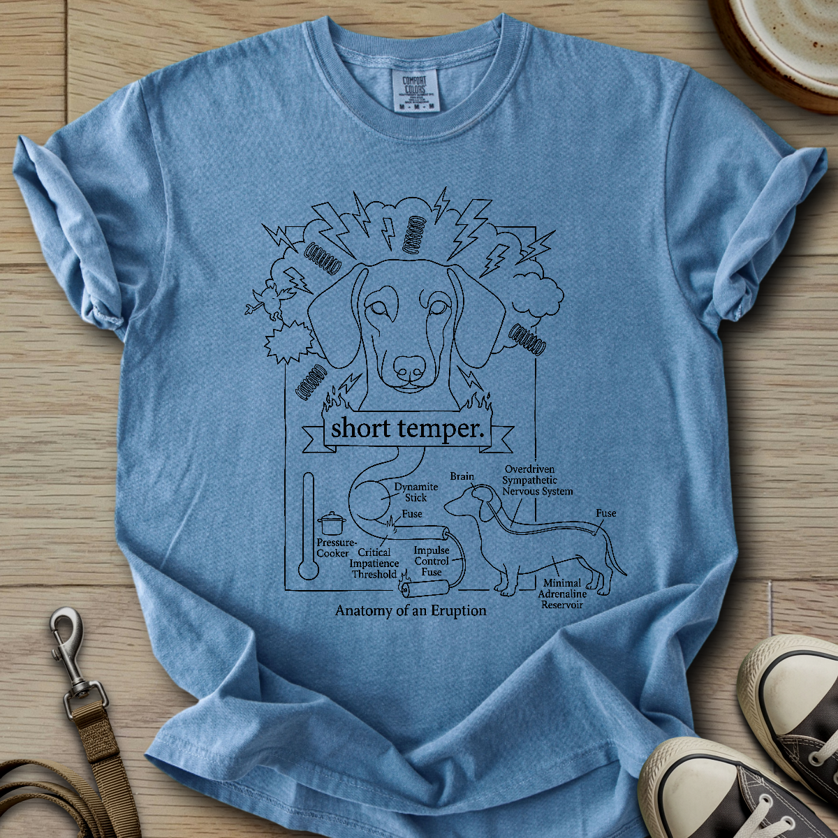 Short Temper - Doxie T-Shirt
