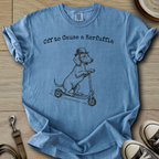 Off to Cause a Kerfuffle - Doxie T-Shirt