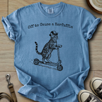 Off to Cause a Kerfuffle - Cat T-Shirt