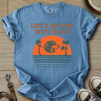 Life is Better W/Dogs - Doxie T-Shirt