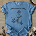 Off to Cause a Kerfuffle - Golden T-Shirt