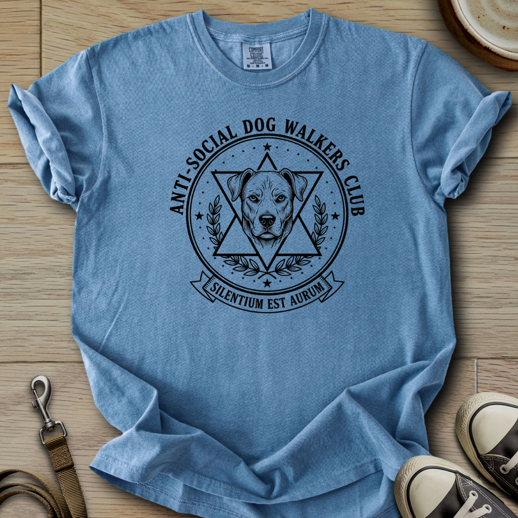 Anti-Social Dog Walker T-Shirt