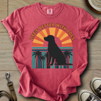 Life is Better W/Dogs - Labrador T-Shirt