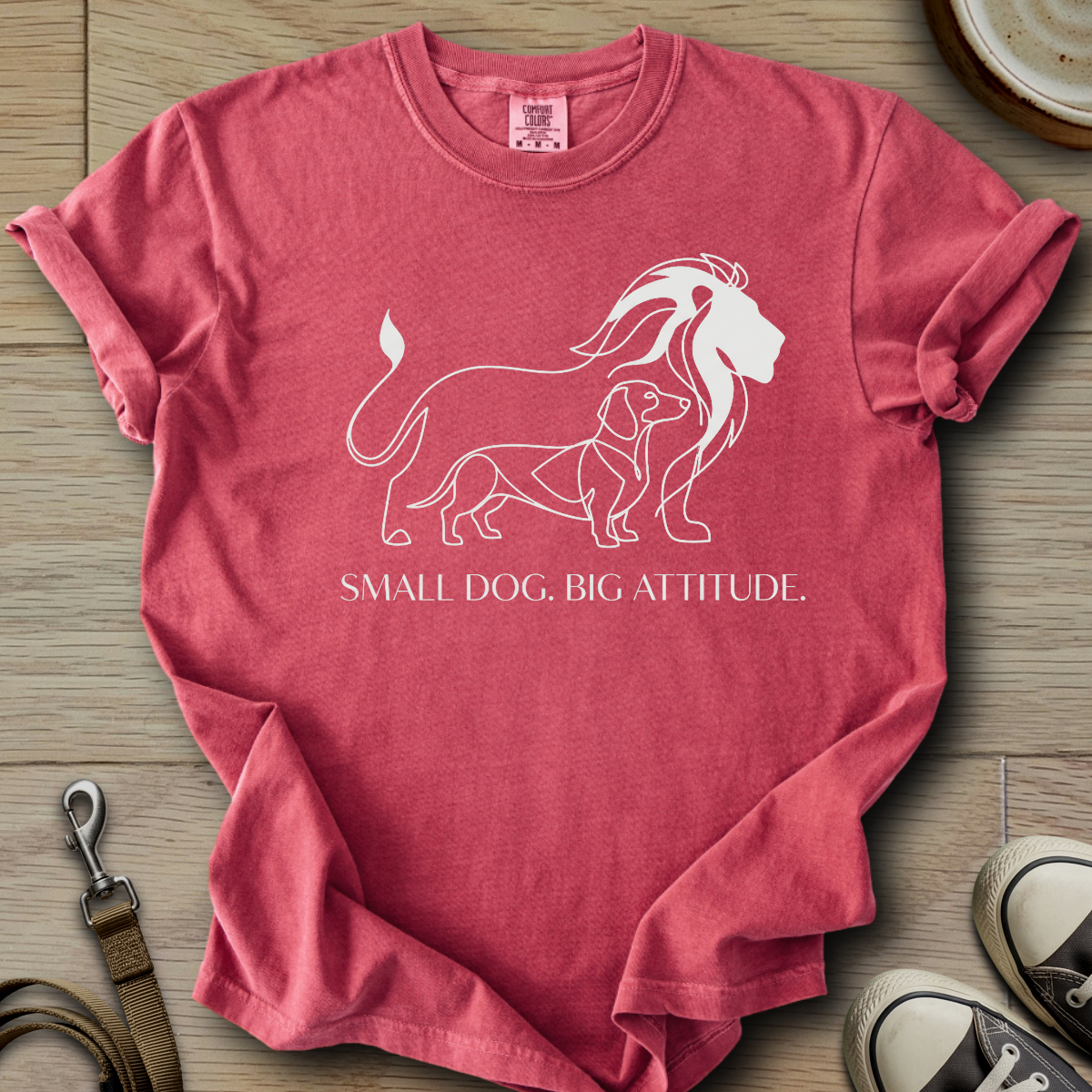 Small Dog. Big Attitude - Doxie T-Shirt