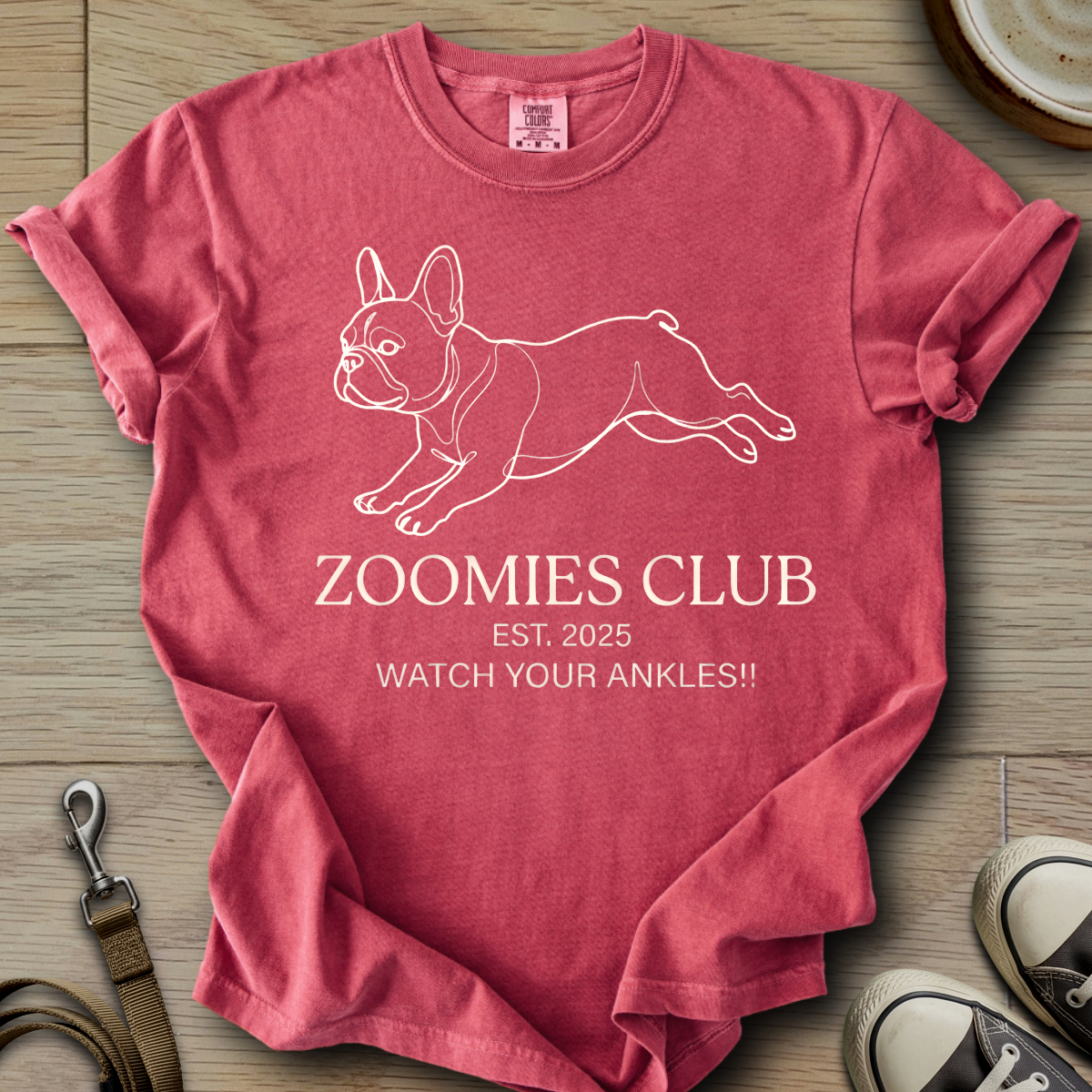 Zoomies Club - Frenchie T-Shirt