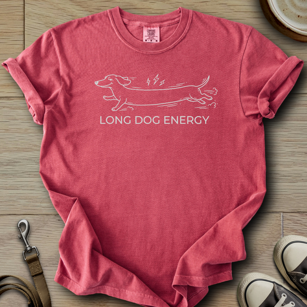 Long Dog Energy - Doxie T-Shirt
