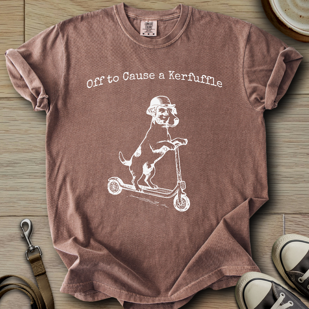 Off to Cause a Kerfuffle - Parson T-Shirt