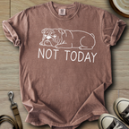 Not Today - Bulldog T-Shirt