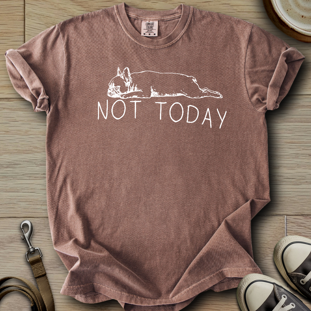 Not Today - Frenchie T-Shirt