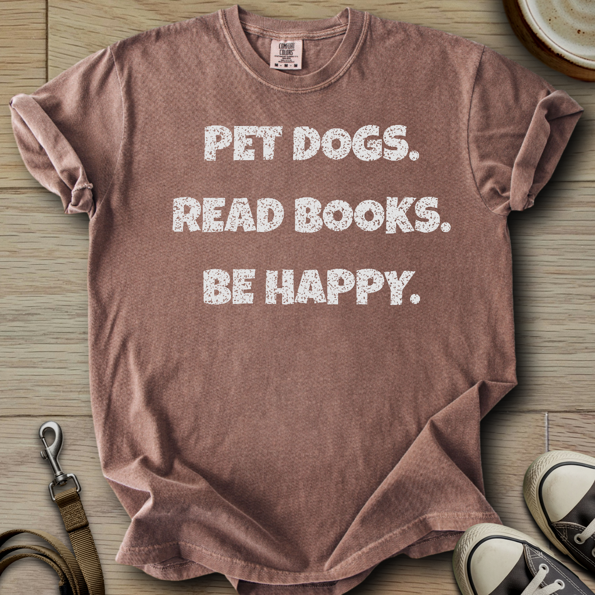 Pet Dogs Read Books T-Shirt