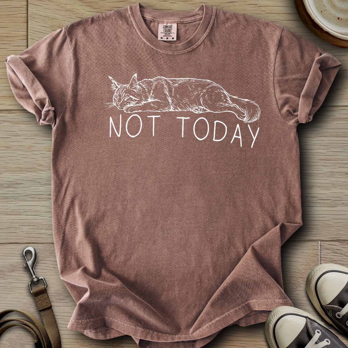 Not Today - Cat T-Shirt