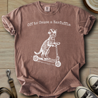 Off to Cause a Kerfuffle - Cat T-Shirt