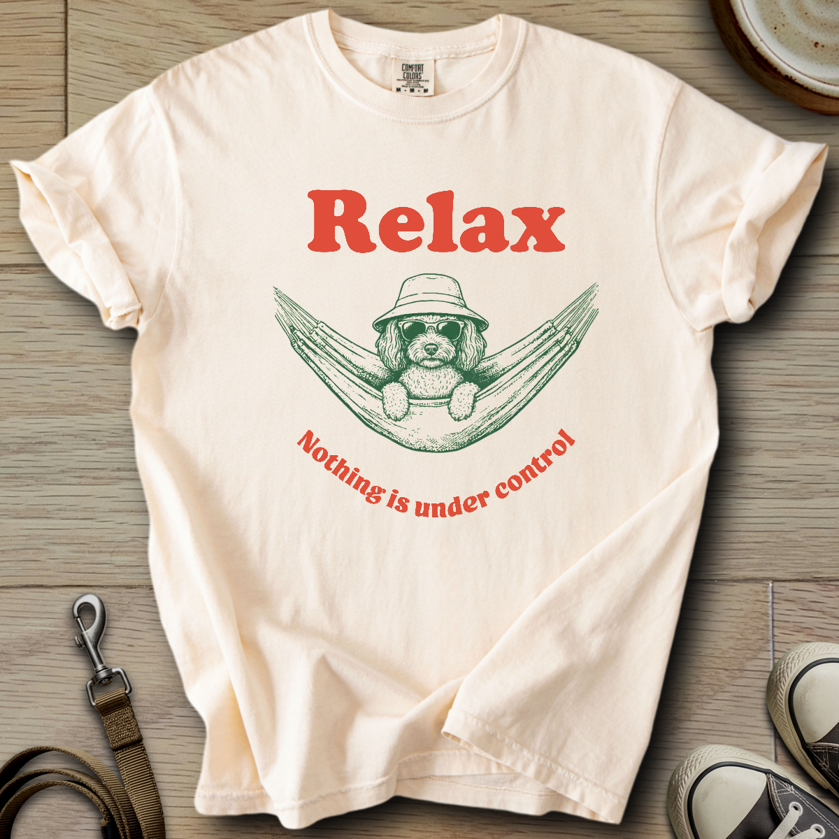 Nothing is Under Control - Poodle T-Shirt