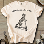 Off to Cause a Kerfuffle - Cat T-Shirt