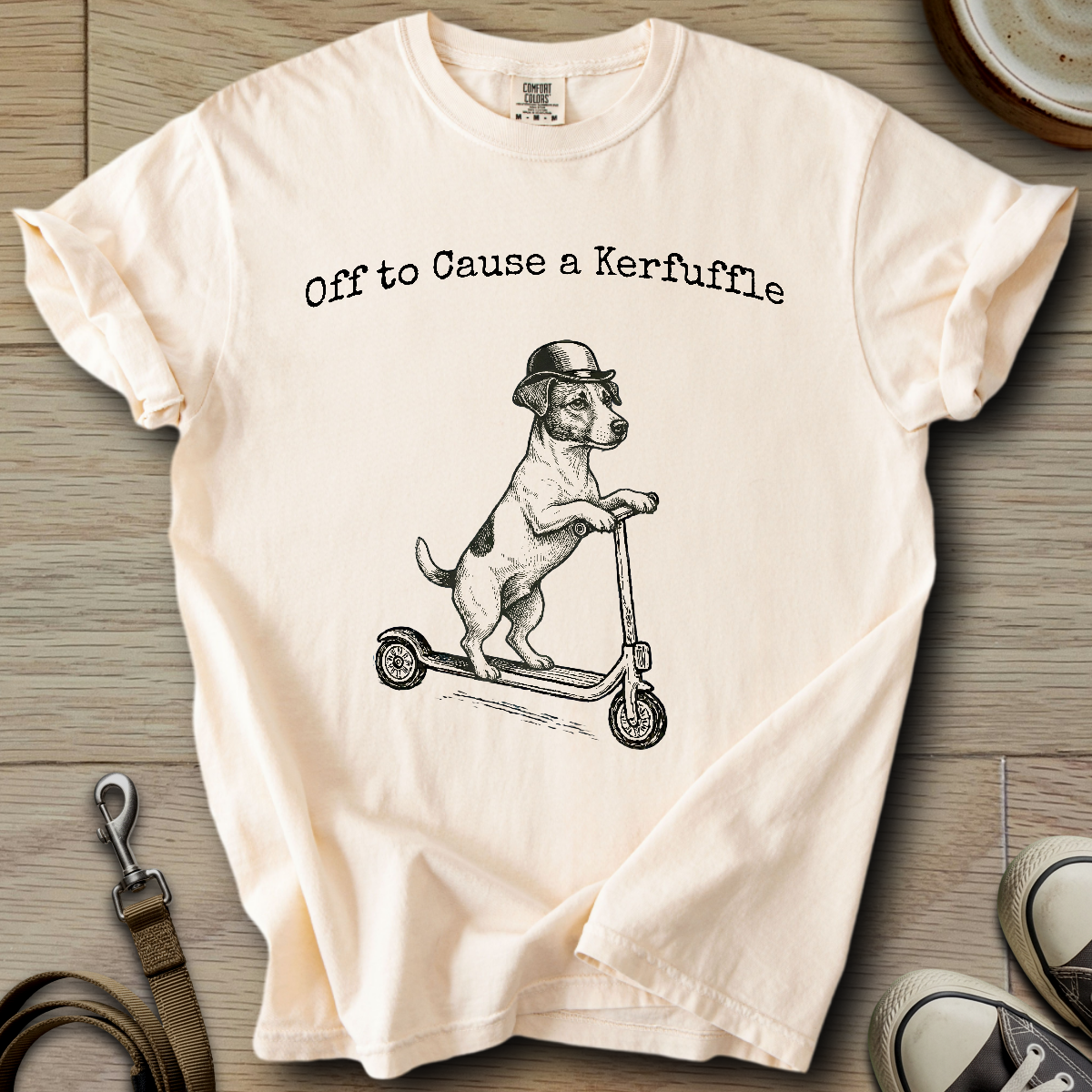 Off to Cause a Kerfuffle - Parson T-Shirt