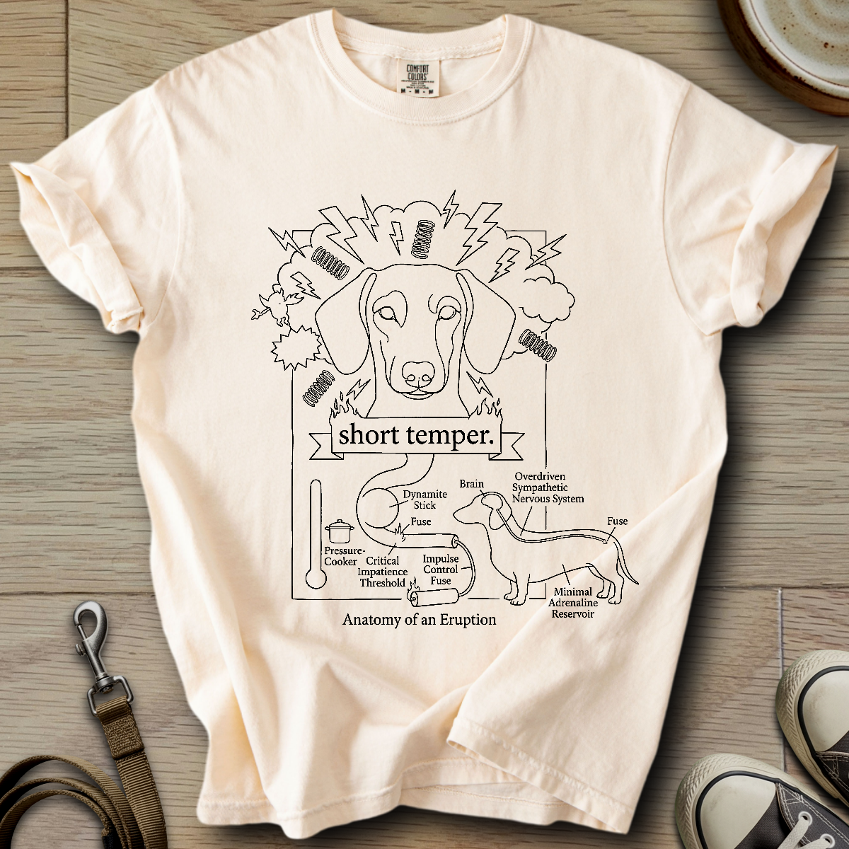 Short Temper - Doxie T-Shirt
