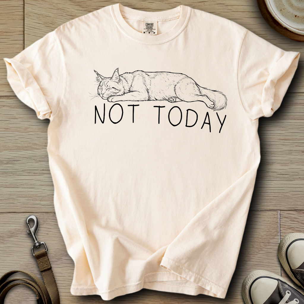 Not Today - Cat T-Shirt