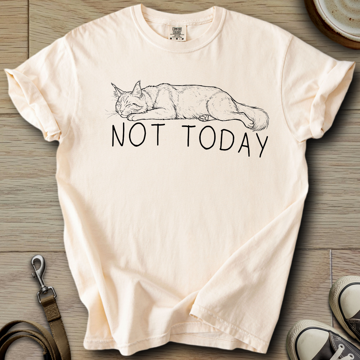 Not Today - Cat T-Shirt