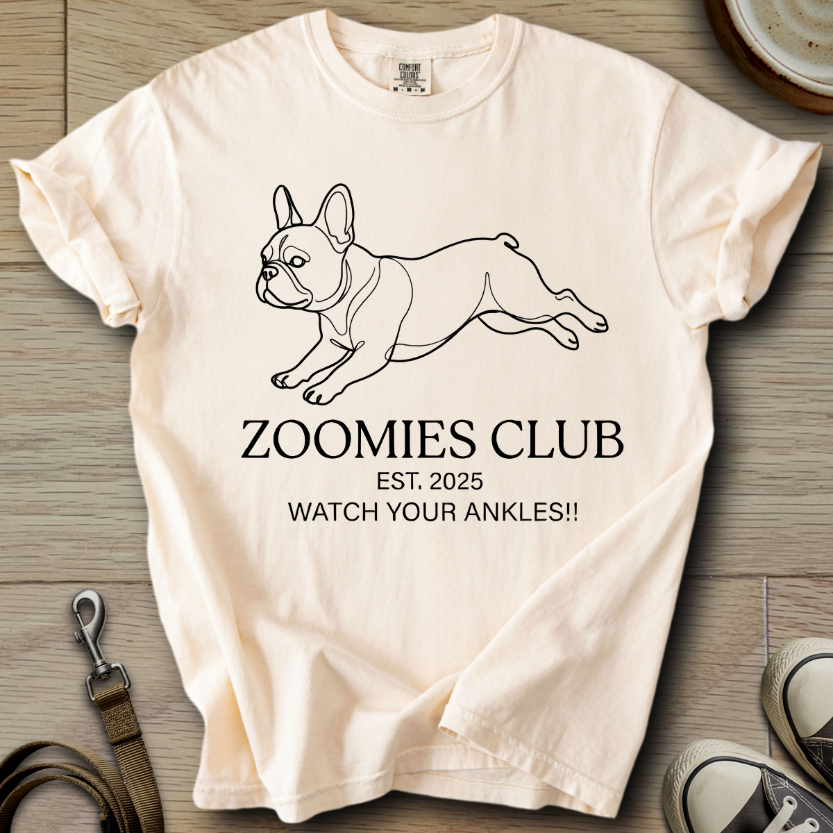 Zoomies Club - Frenchie T-Shirt