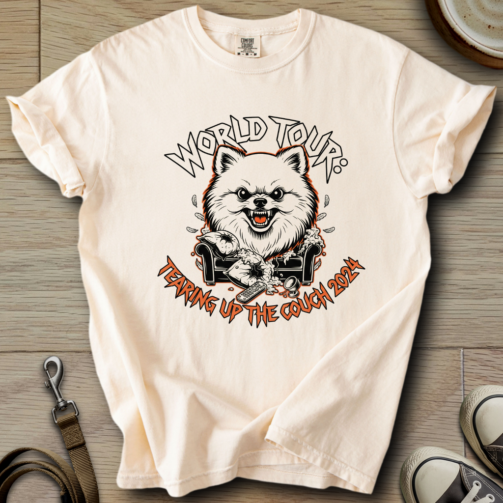 Tearing Up Couch - Dog T-Shirt
