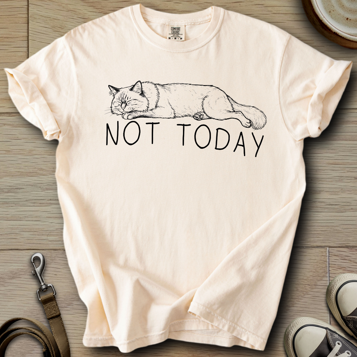 Not Today - Cat T-Shirt