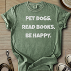 Pet Dogs Read Books T-Shirt