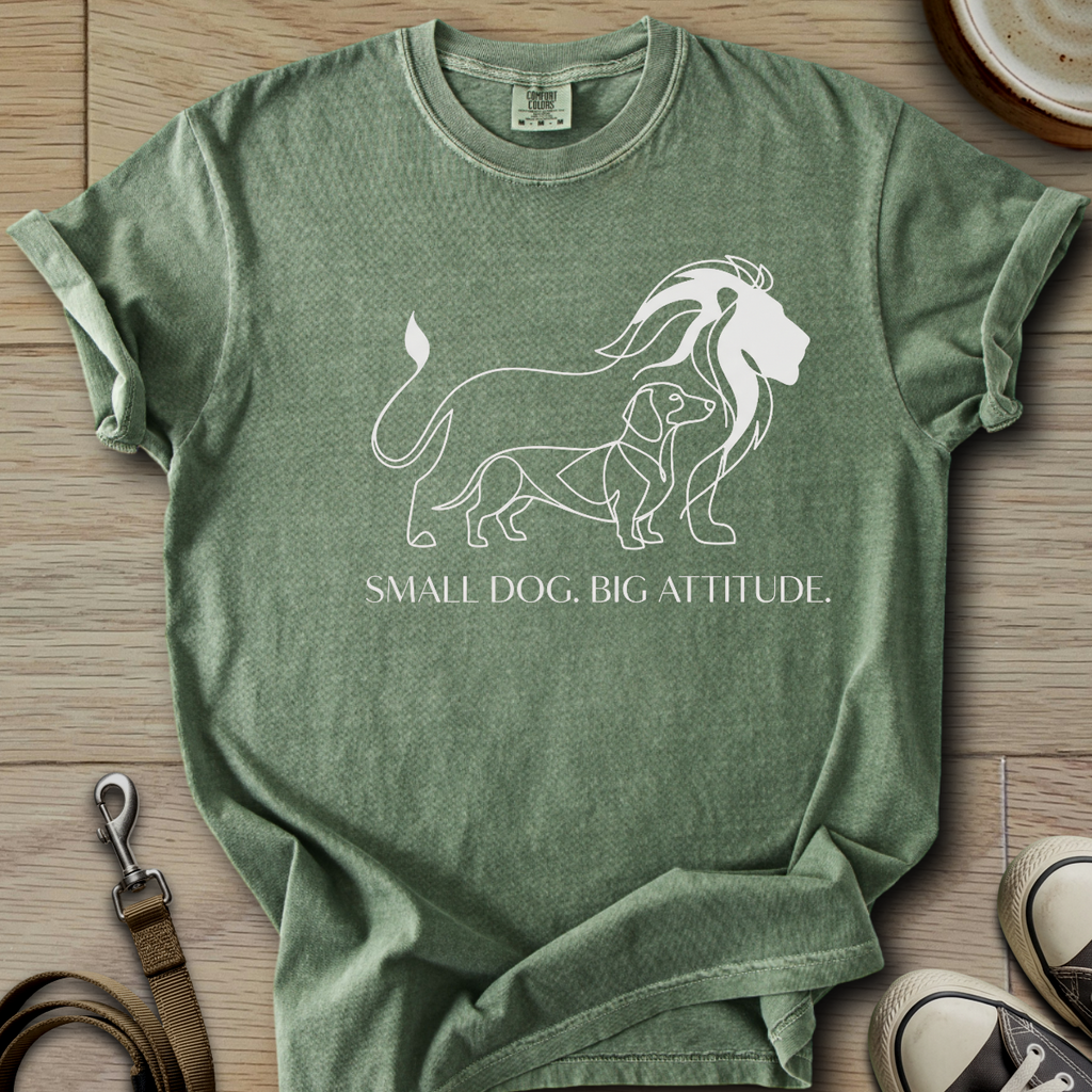 Small Dog. Big Attitude - Doxie T-Shirt