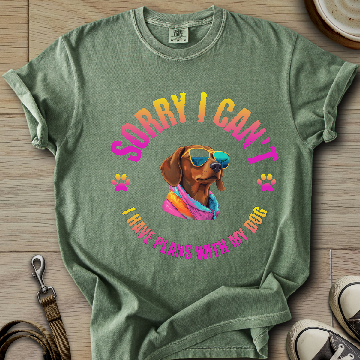 Sorry I Cant - Doxie T-Shirt