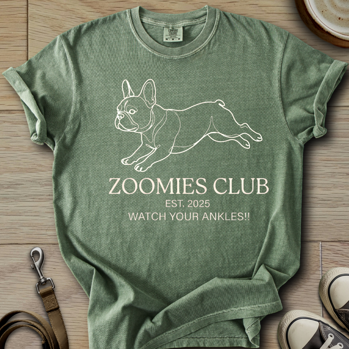 Zoomies Club - Frenchie T-Shirt