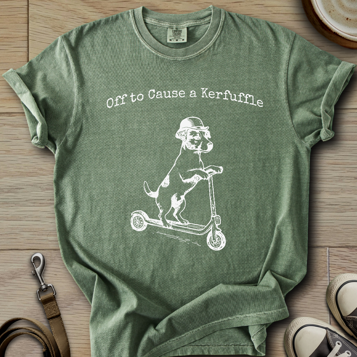 Off to Cause a Kerfuffle - Parson T-Shirt