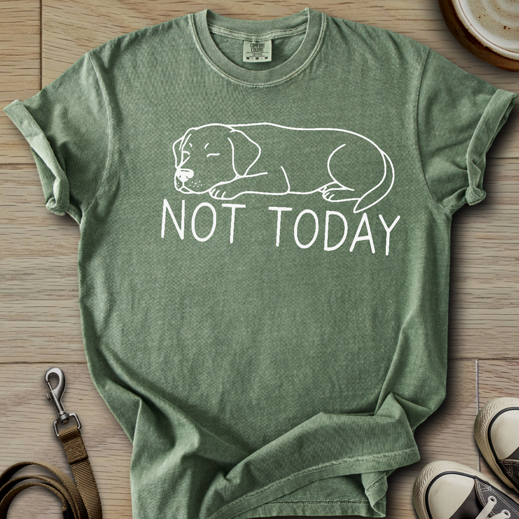 Not Today - Labrador T-Shirt