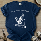 Off to Cause a Kerfuffle - Cat T-Shirt