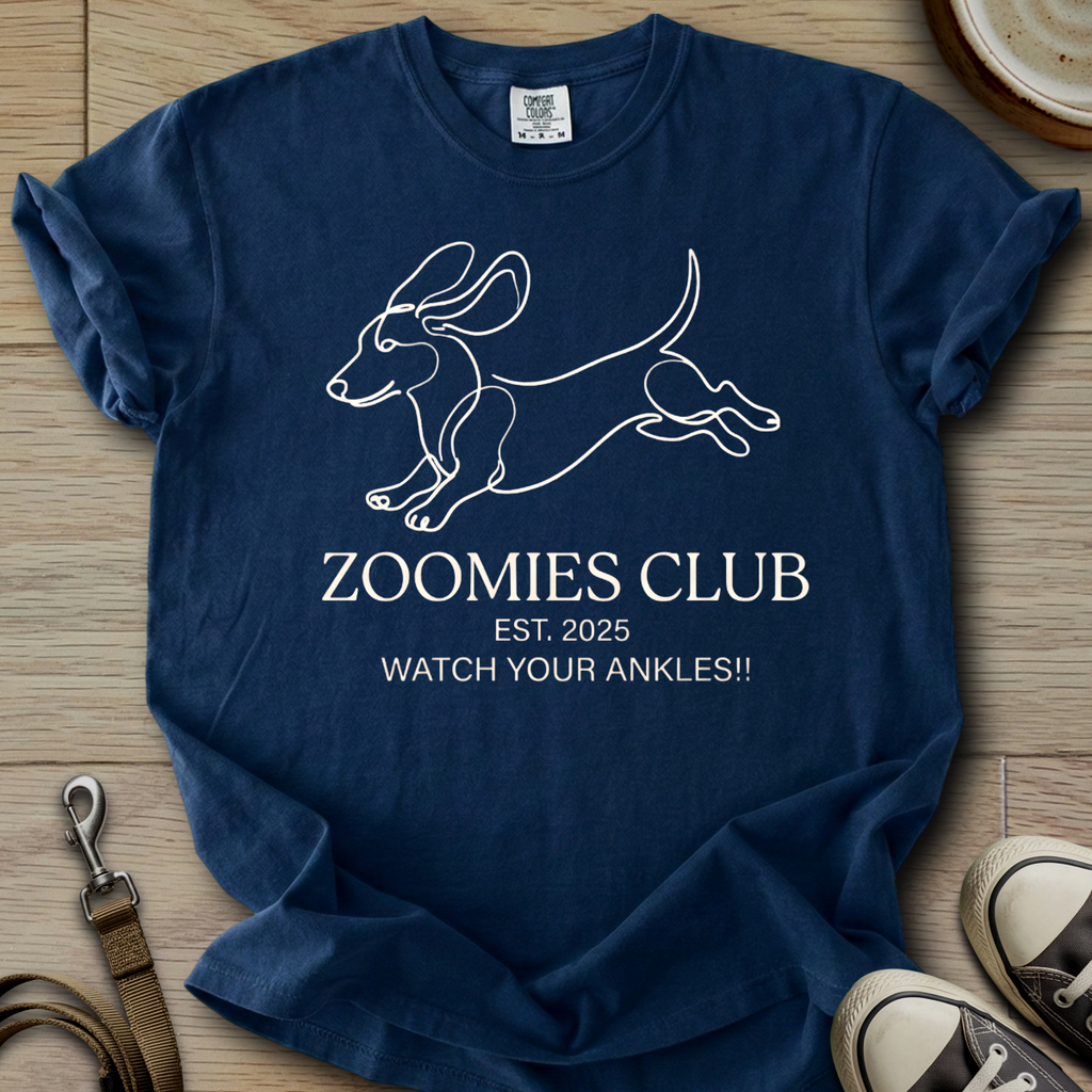 Zoomies Club - Doxie T-Shirt