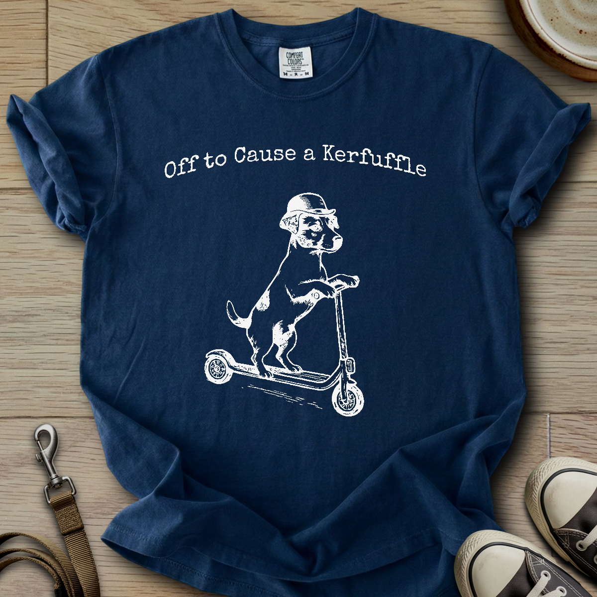 Off to Cause a Kerfuffle - Parson T-Shirt