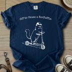 Off to Cause a Kerfuffle - Cat T-Shirt